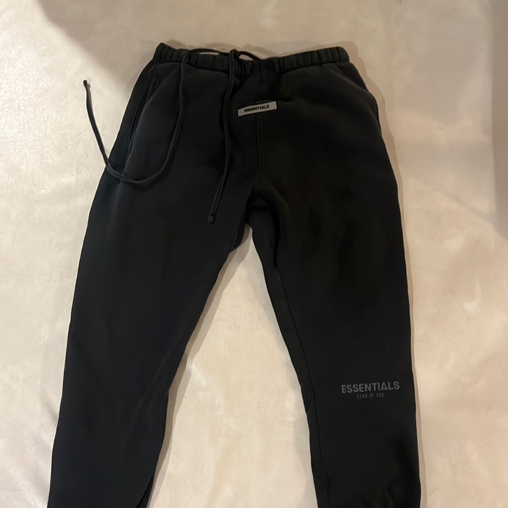 Black Essential Joggers